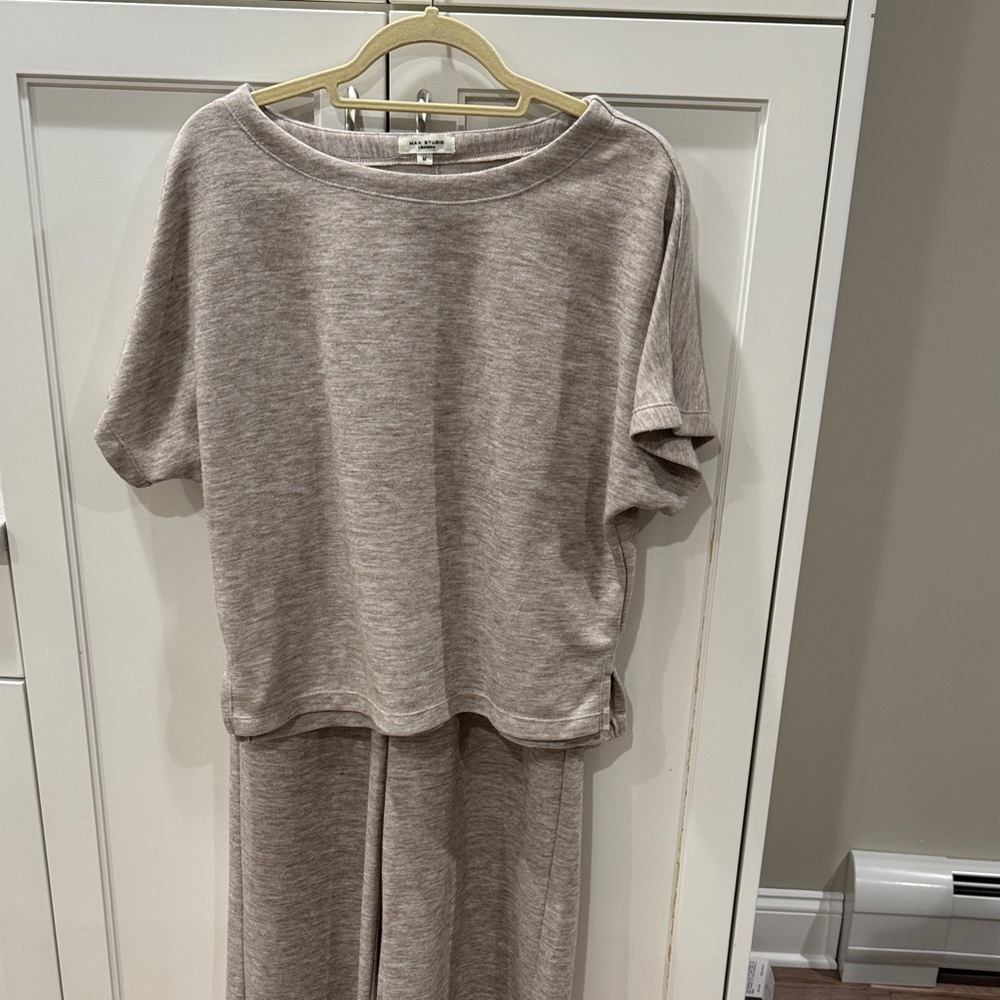 Max Studio Taupe Lounge Set